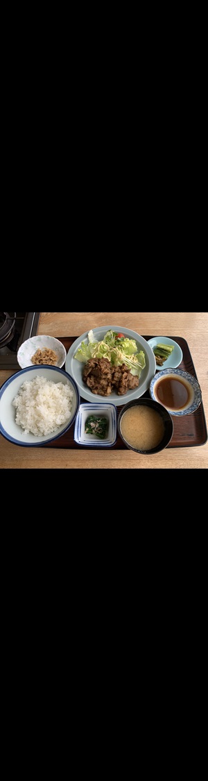 ジンギスカン定食